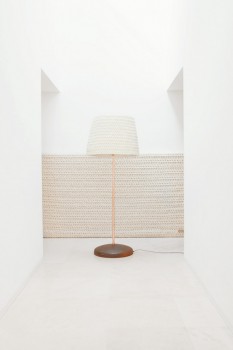 Woolthing lamp en wand